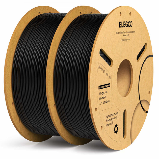 ELEGOO PLA 3D Printer Filament 1.75mm 4 Colors 10KG