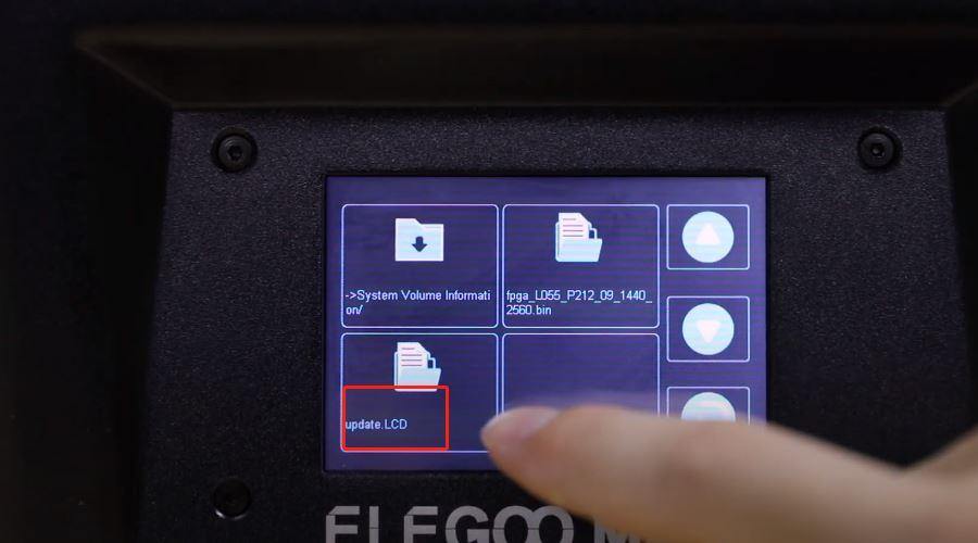 ELEGOO Mars: correct the “no authorization” error when updating the firmware