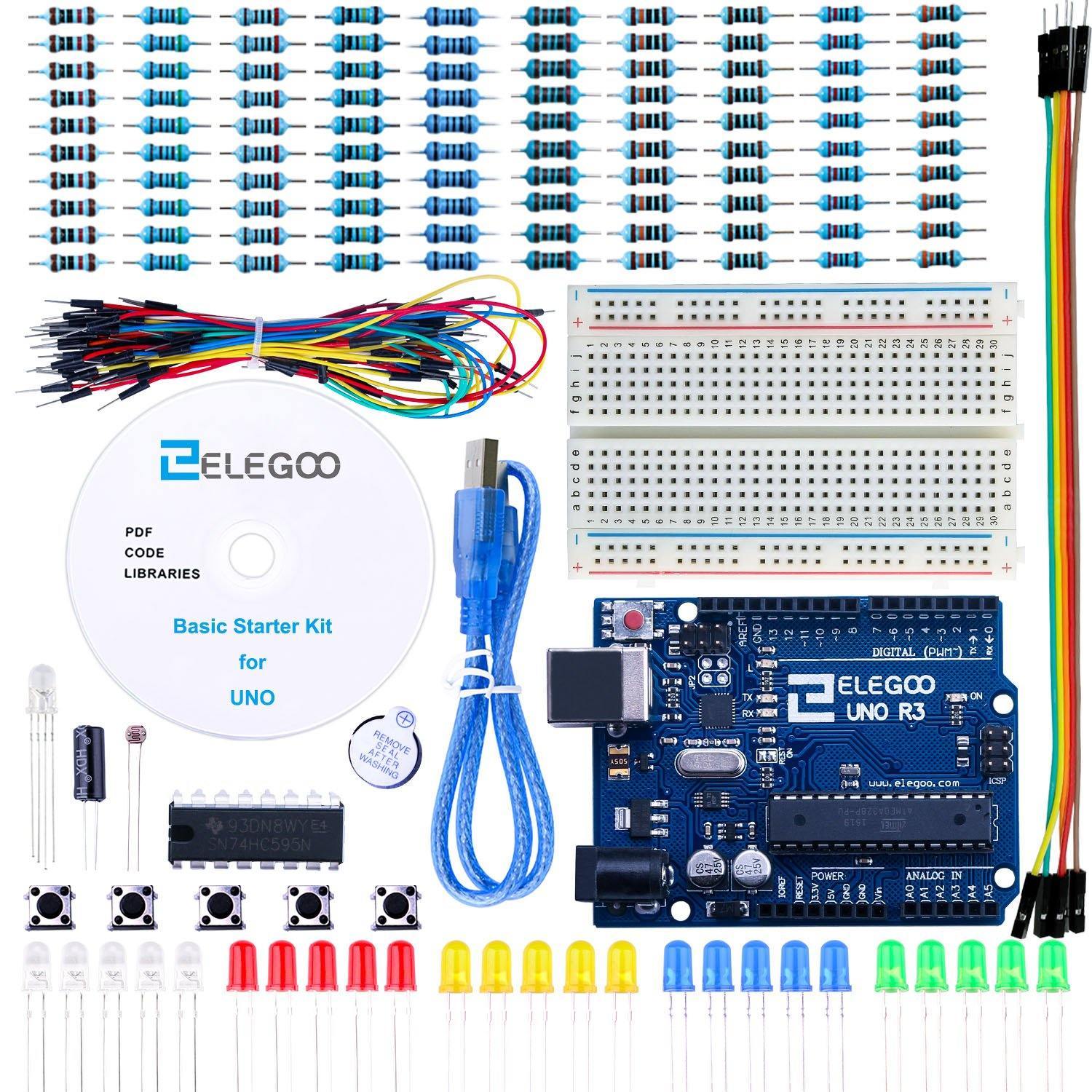 ELEGOO UNO Project Basic Starter Kit Tutorial