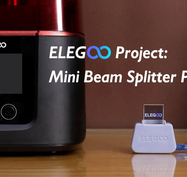 Tutorial: 3D Printed Mini Beam Splitter Prism TV
