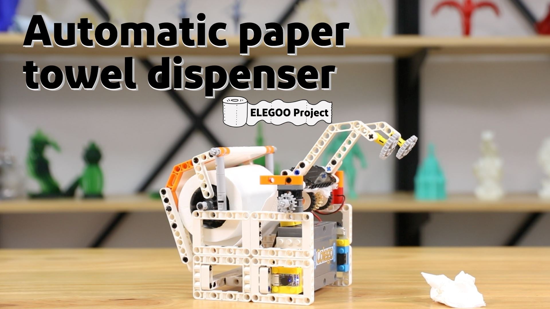 Arduino Paper Grabber Tutorial: Auto Paper Towel Dispenser Based on Arduino – ELEGOO EU