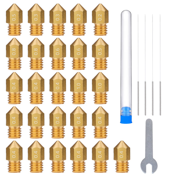 キヨマロページですm(_ _)m Elegoo Multi-Size Brass Nozzle Kit – ELEGOO EU