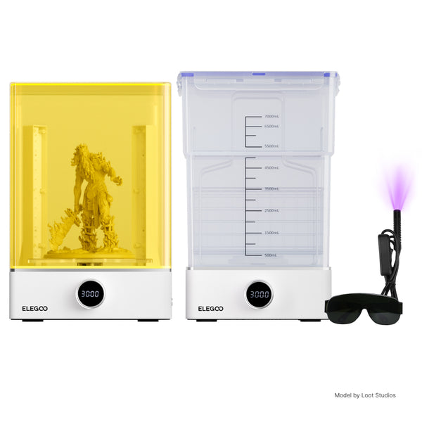ELEGOO Mercury XS Bundle Washing and Curing Station – ELEGOO EU ELEGOO Mercury XS Bundle Washing and Curing Station – ELEGOO EU