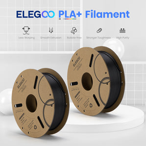 PLA+ Filament 1.75mm Black 10KG