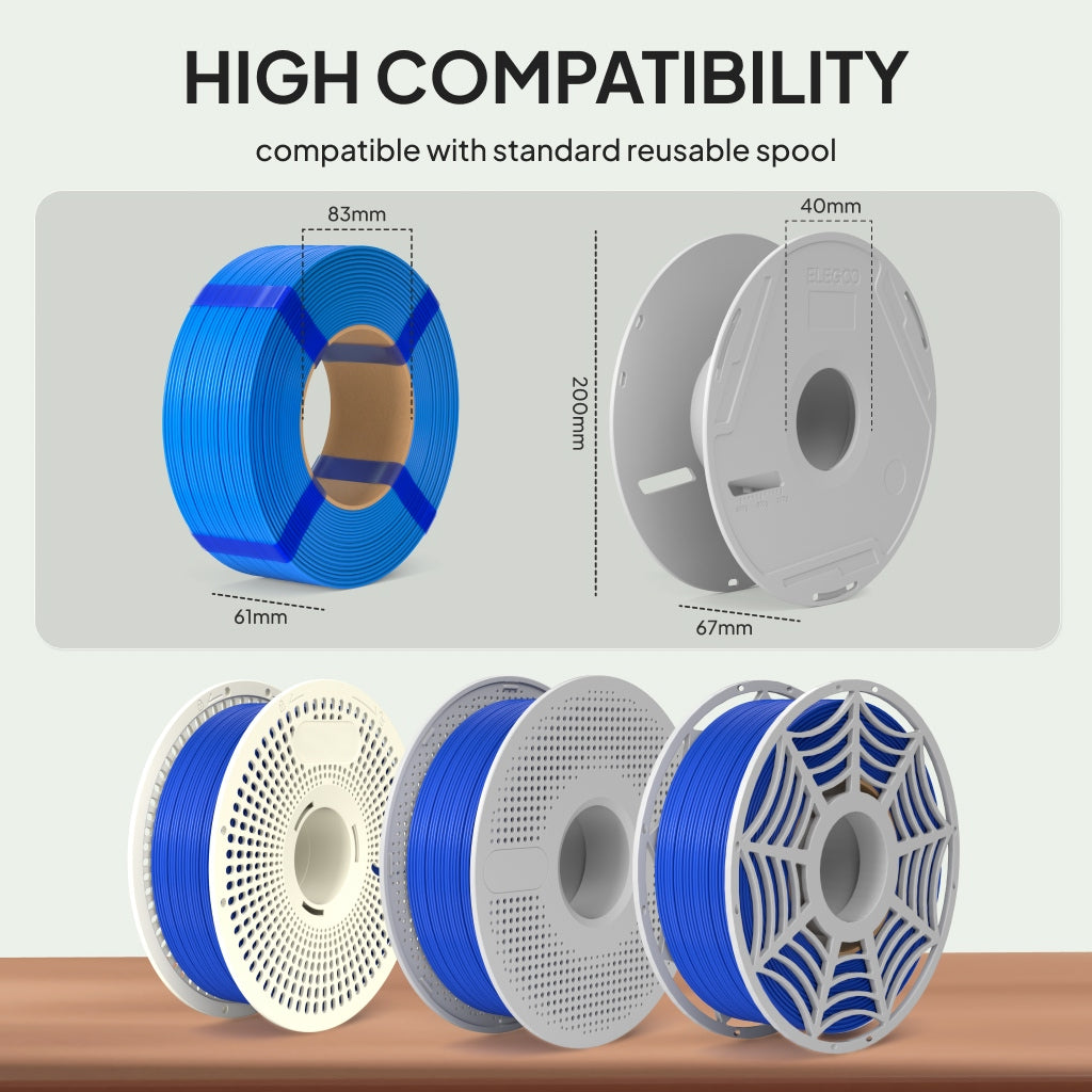 Elegoo PLA Basic 3D Printer Filament (Spool-Free) – ELEGOO EU