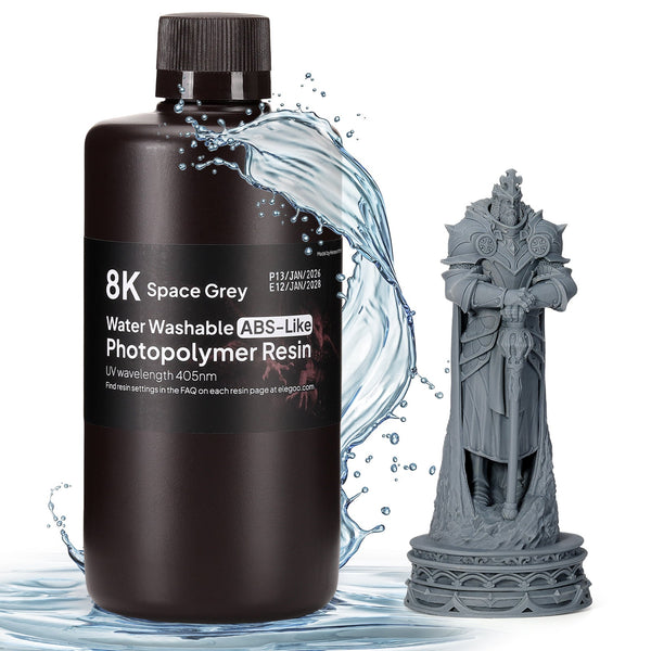 8K Water-Washable ABS-Like Resin