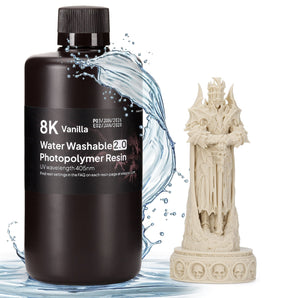 Resina lavabile con acqua 8K V2.0