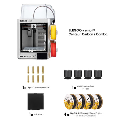 ELEGOO × emoji® Centauri Carbon 2 Combo Frequently Bought Together Bundle