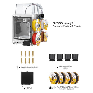 ELEGOO × emoji® Centauri Carbon 2 Combo Frequently Bought Together Bundle