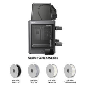 Centauri Carbon 2 Combo + 4 kg PLA Basic with Refillable Spool (Basic Colors)
