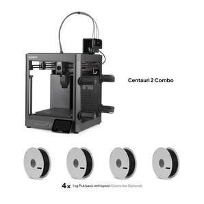 Centauri 2 Combo + 4 kg PLA Basic (with Reusable Spool)