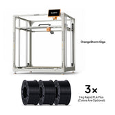 OrangeStorm Giga + 3 × 3 kg PLA Rápido Plus