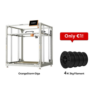 Orangestorm Giga: Ottieni filamento da 12 kg a solo 1 €
