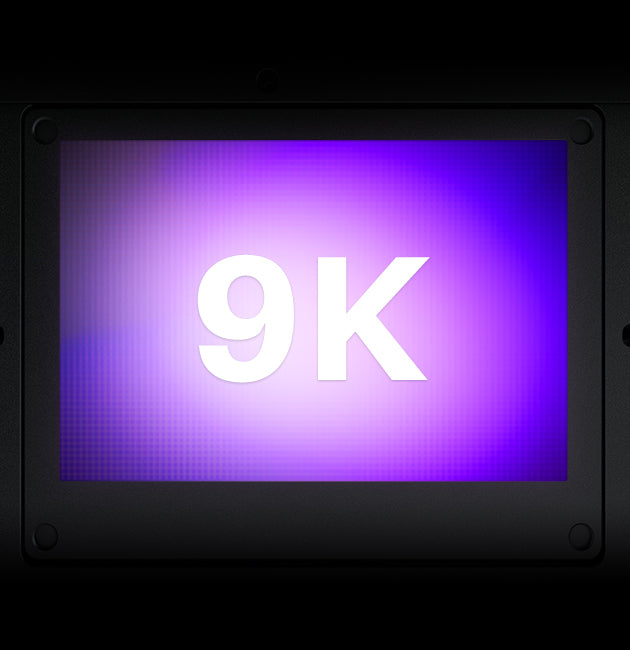 9K Auflösung, lebensechte Details