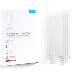 PFA Film para Mars 3 & Mars 3 Pro (5 PC)