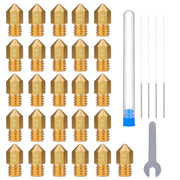 Multi-Size Brass Nozzle Kit
