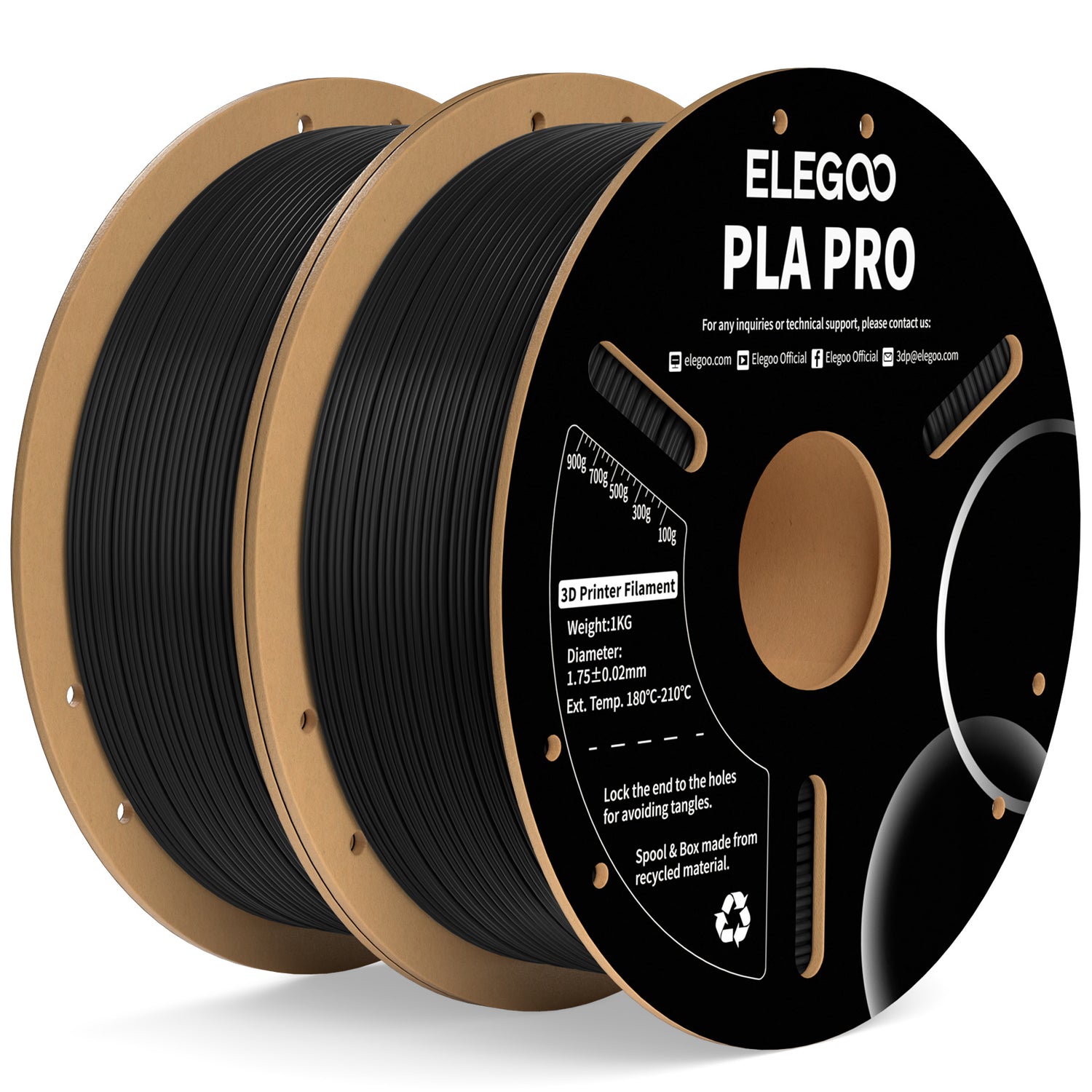 ELEGOO PLA+ 3D Printer Filament 1.75mm Colored 2KG – ELEGOO EU