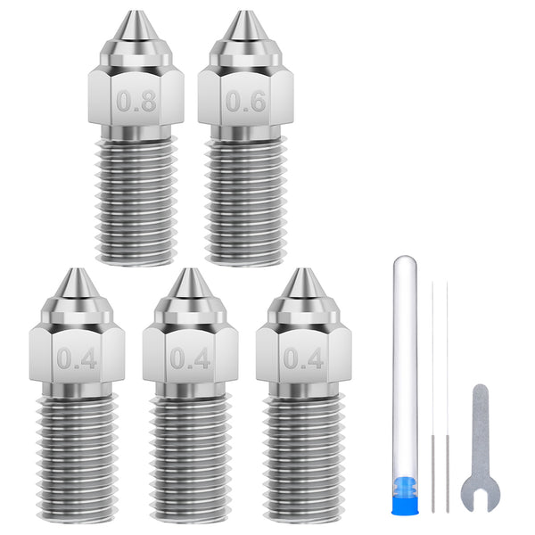 Elegoo Multi-Size Hardened Steel Nozzle Kit - Neptune 4/4 Pro