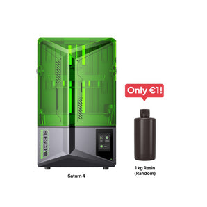 Saturn 4 Bundle: Get 1kg Resin for Just €1