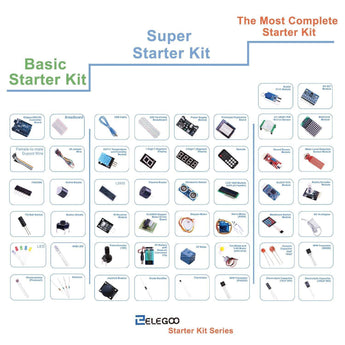 ELEGOO UNO Basic Starter Kit Compatible with Arduino IDE Arduino STEM Kits elegoo-shop 