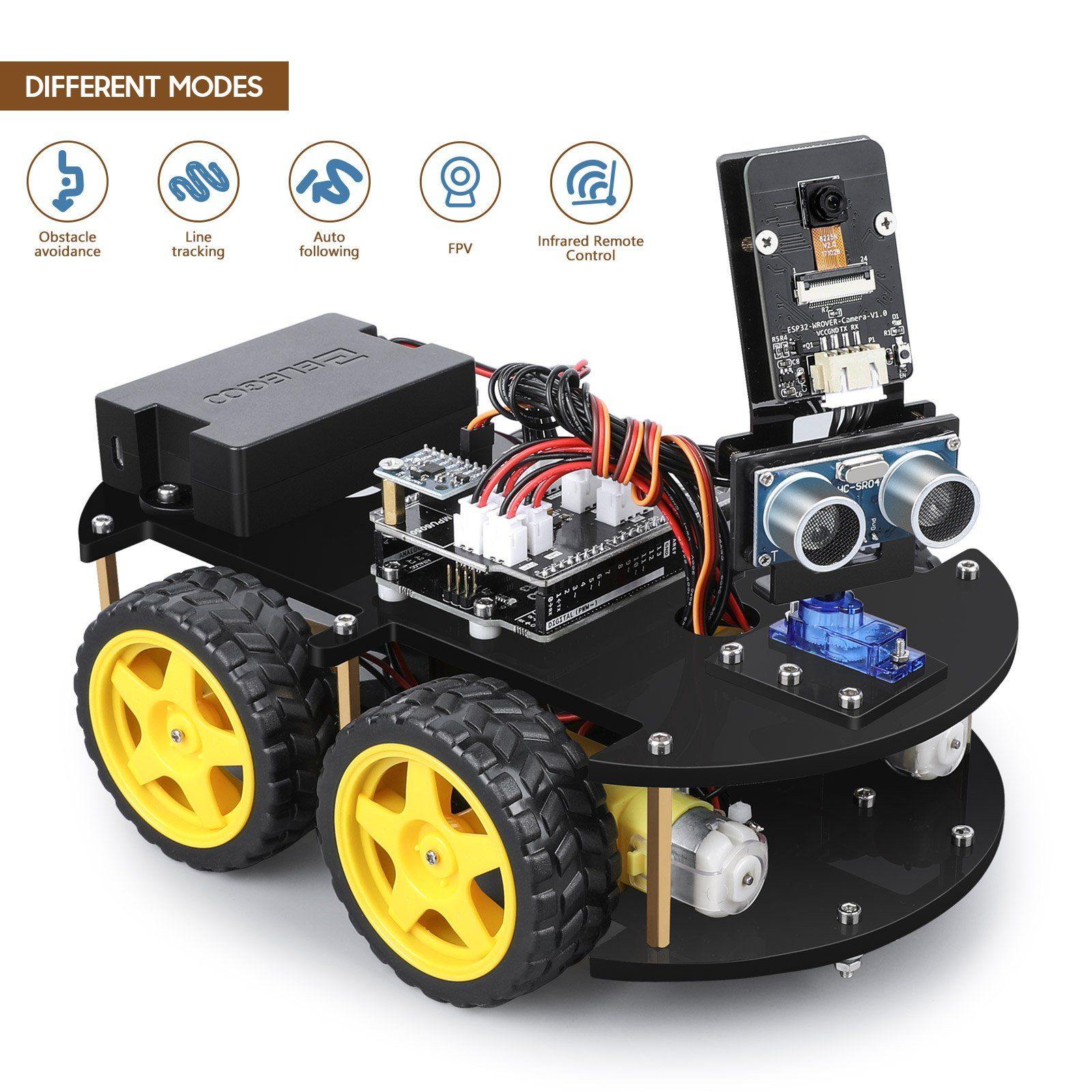 Smart Robot Car Kit V4.0 (With Camera) – ELEGOO EU