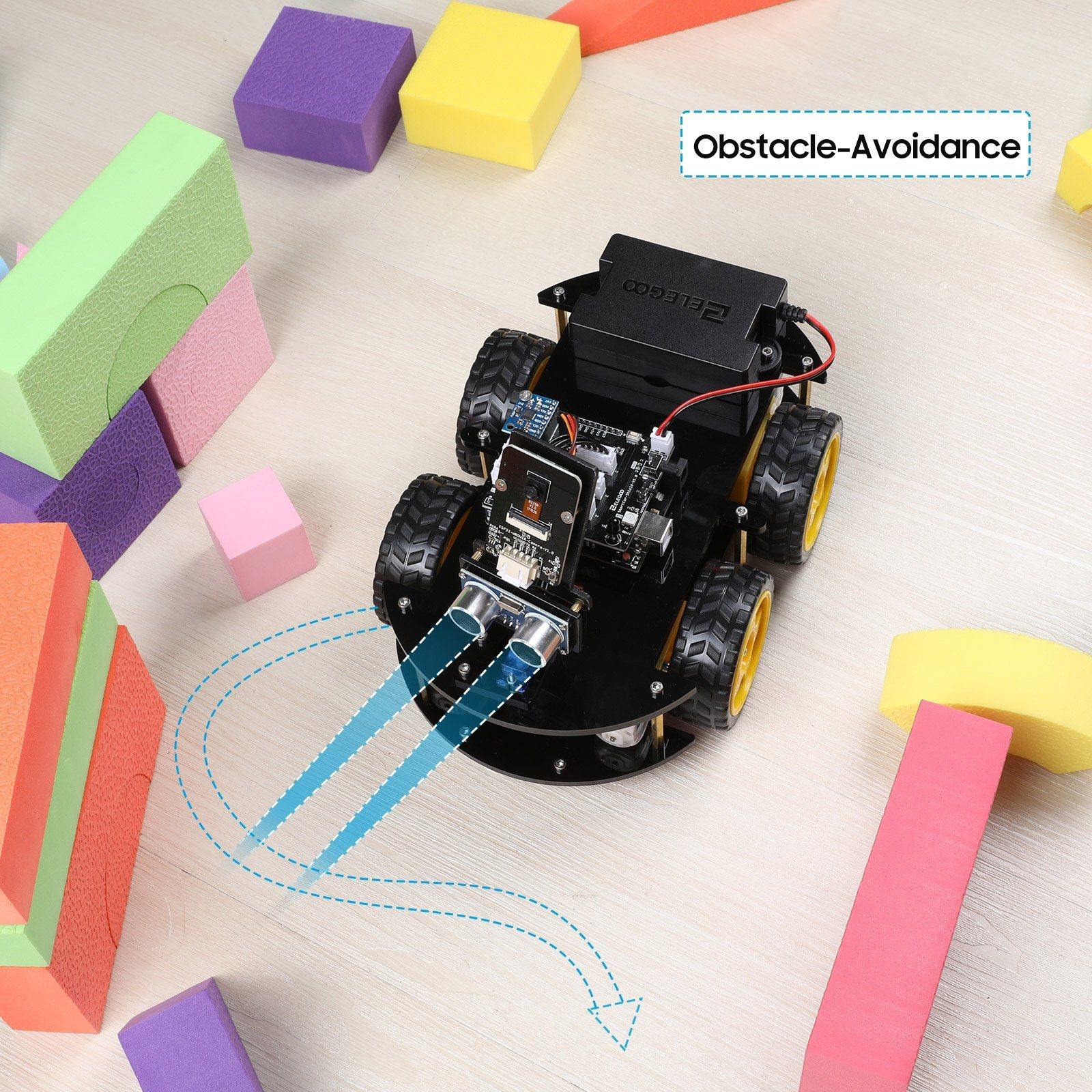 Robotics Mini Car Smart Robot Car Kit V4.0 (With Camera) – ELEGOO EU
