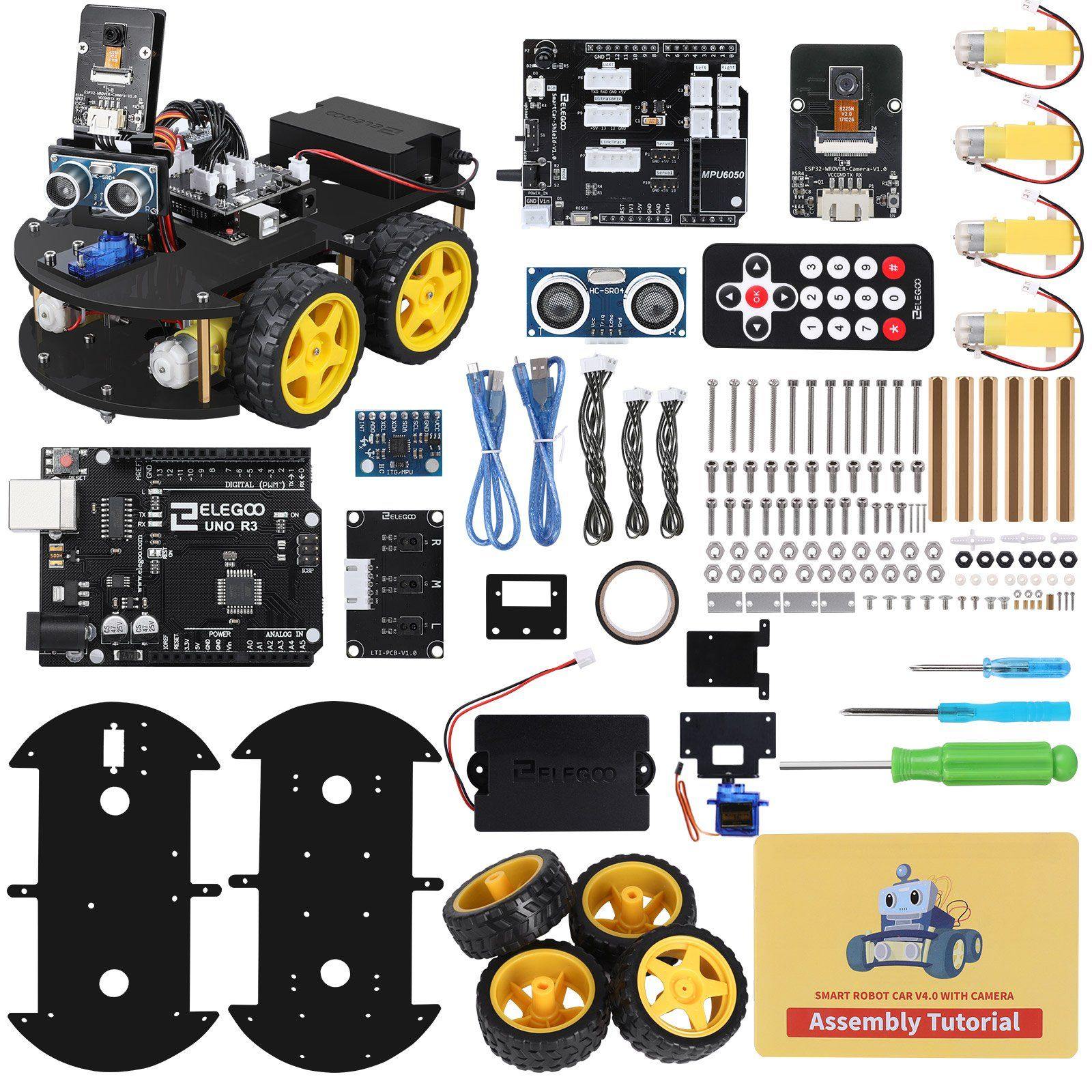 Smart Robot Car Kit V4.0 (With Camera) – ELEGOO EU