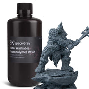8K Water-washable Resin Space Grey 1KG
