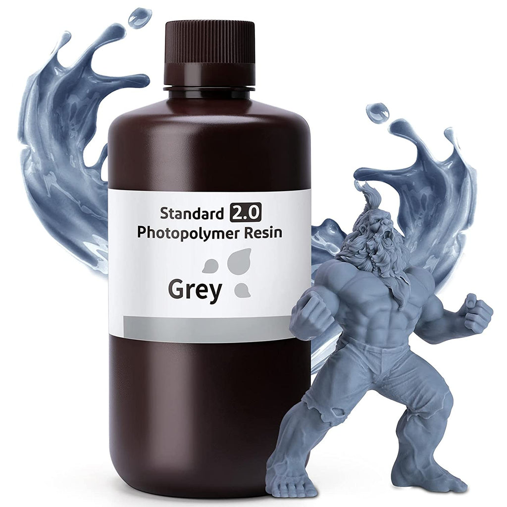 ELEGOO Thermochromic Resin 1KG (Turning from grey to purple