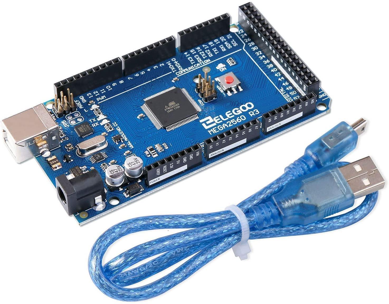 ELEGOO MEGA 2560 R3 Platine Mit USB Kabel Die Mit Arduino IDE F r Elegoo mega 2560 r3 platine mit usb kabel die mit arduino ide f r